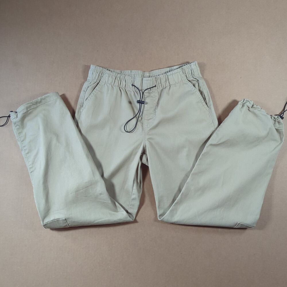 V.I.P. Jeans Y2K Cargo Pants Light Khaki Utility 3/4